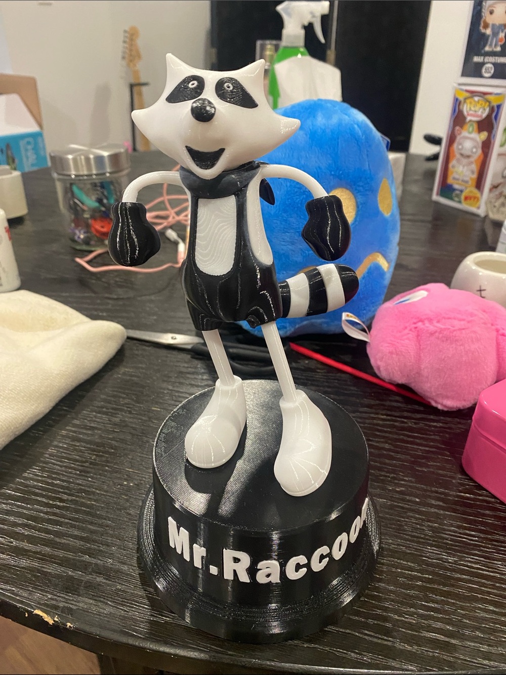 Mr. Raccoon Resident evil 9 statue